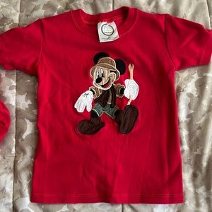 Safari Mickey Tee🖤